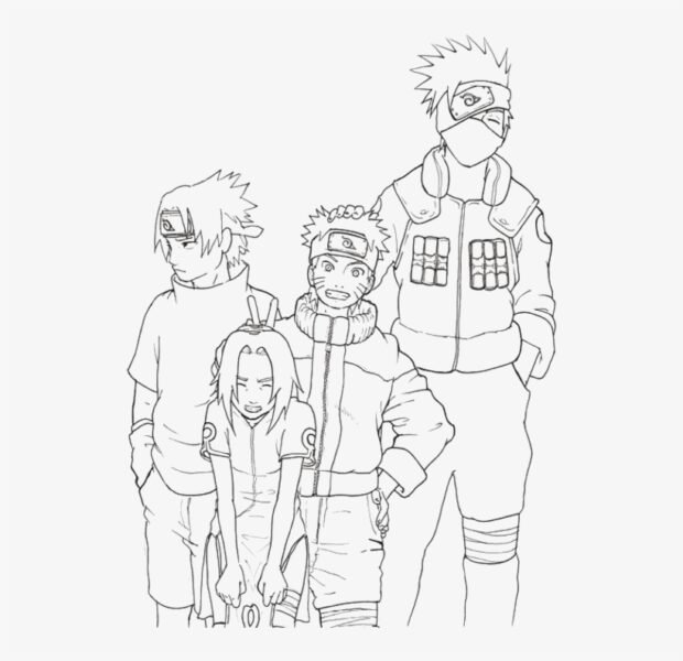 hinh-ve-den-trang-naruto-cho-be-to-mau-2-620x600-1 Hình vẽ đen trắng Naruto cho bé tô màu (2)