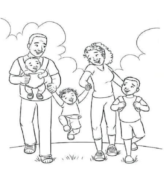 Hình vẽ đen trắng ngày tết cho bé tô màu (7)