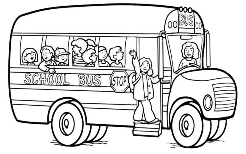 Mẫu tranh tô màu ô tô đẹp nhất cho bé tập tô (22)