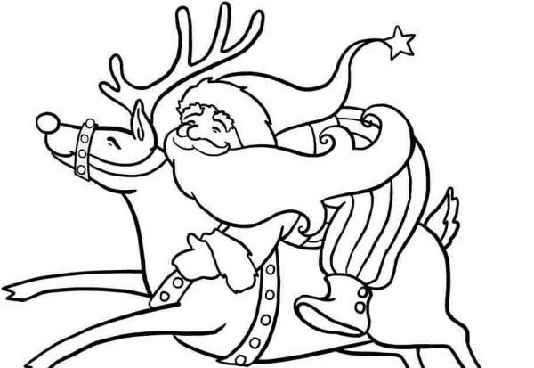 mau-tranh-to-mau-ong-gia-noel-cho-be-tap-to-5 Mẫu tranh tô màu ông già Noel cho bé tập tô (5)