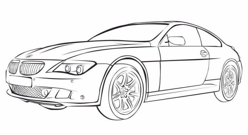 Fresh Bmw Coloring Pages Design Gallery
