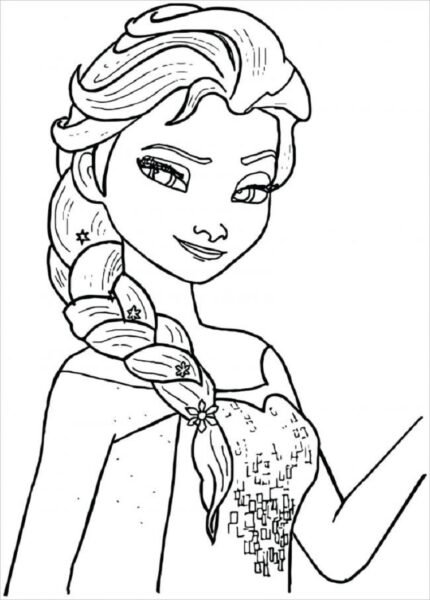 to-mau-cong-chua-elsa-430x600-1 Tô màu công chúa Elsa