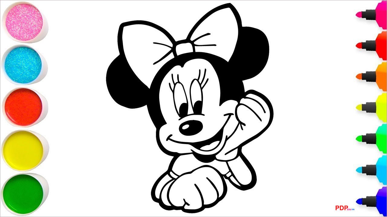 tranh to mau chuot mickey dep nhat