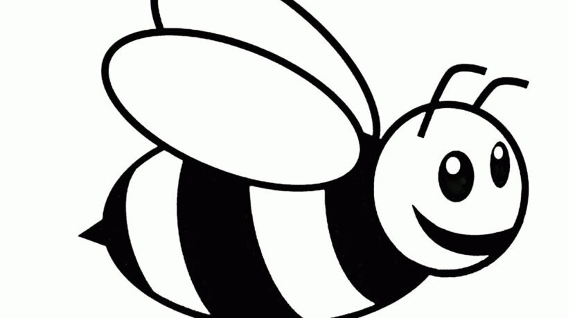 tranh-to-mau-con-ong-de-thuong-cho-be-tap-to-35-820x459-1 coloring pages of bumble bees Beautiful Powerful Bees To Color Cute Bumble Bee Coloring Pages