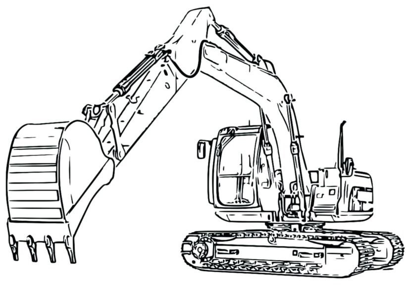 tranh-to-mau-may-xuc-dep-nhat-cho-be-tap-to-4-820x584-1 Tranh tô màu máy xúc đẹp nhất cho bé tập tô (4)