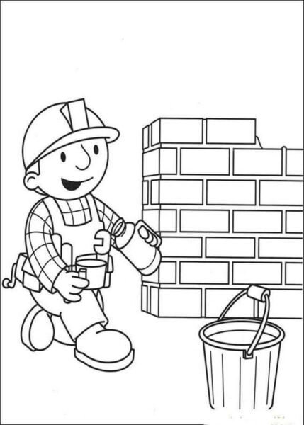 Tổng hợp tranh tô màu chủ đề nghề nghiệp cho bé