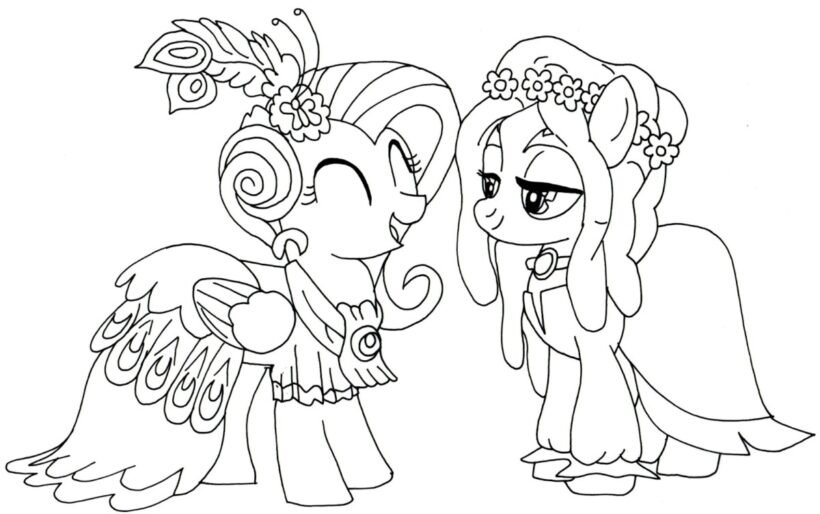tranh-to-mau-ngua-pony-cho-be-tap-to-18-1-820x514-1 My Little Pony Coloring Pages Awesome Free My Little Pony Coloring Pages Fluttershy The Art Jinni