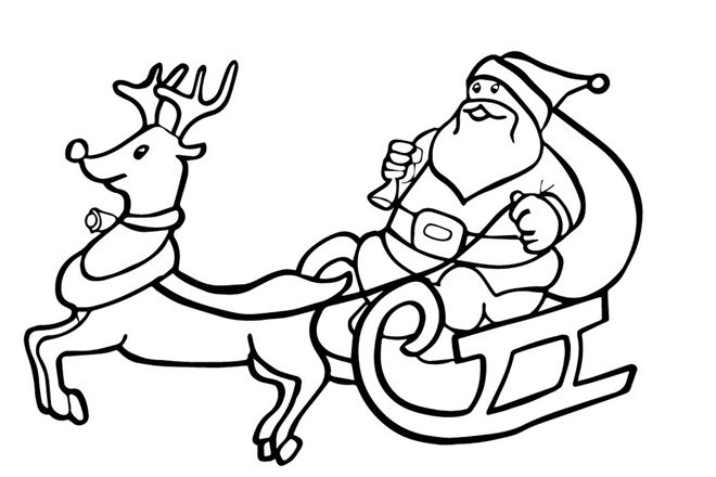 tranh-to-mau-ong-gia-noel-va-con-tuan-loc Tranh tô màu ông già Noel và con tuần lộc