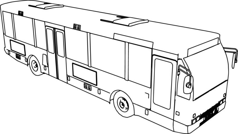 tayo coloring pages Lovely Tayo the Little Bus Coloring Pages Inspirational Bus Coloring Page