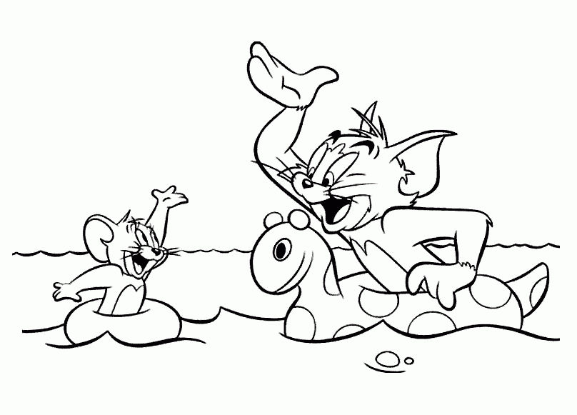 tranh-ve-chua-to-mau-tom-and-jerry-de-thuong-nhat-cho-be-tap-to-1 Tranh vẽ chưa tô màu Tom and Jerry dễ thương nhất cho bé tập tô (1)