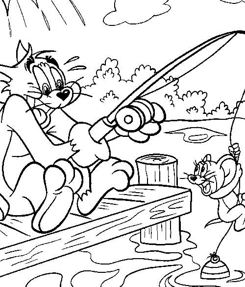 tranh-ve-chua-to-mau-tom-and-jerry-de-thuong-nhat-cho-be-tap-to-1 Tranh vẽ chưa tô màu Tom and Jerry dễ thương nhất cho bé tập tô (1)