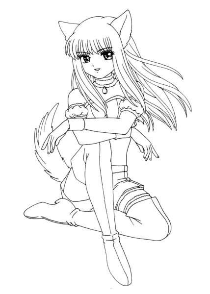 tranh-ve-den-trang-anime-de-thuong-cho-be-tap-to-6-428x600-1 Tranh vẽ đen trắng anime dễ thương cho bé tập tô (6)