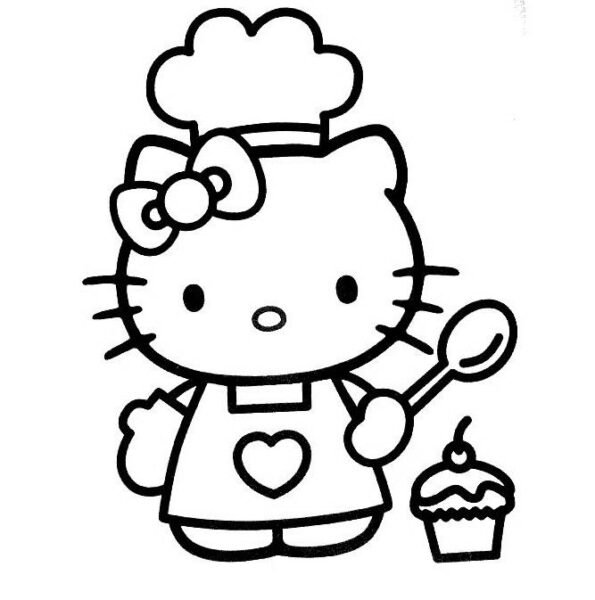 tranh-ve-den-trang-hello-kitty-de-thuong-cho-be-tap-to-27-595x600-1 Tranh vẽ đen trắng Hello Kitty dễ thương cho bé tập tô (27)