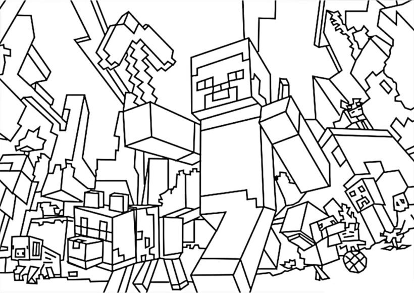 tranh-ve-den-trang-minecraft-cho-be-to-mau-4-820x580-1 Tổng hợp các bức tranh tô màu Minecraft đẹp nhất d