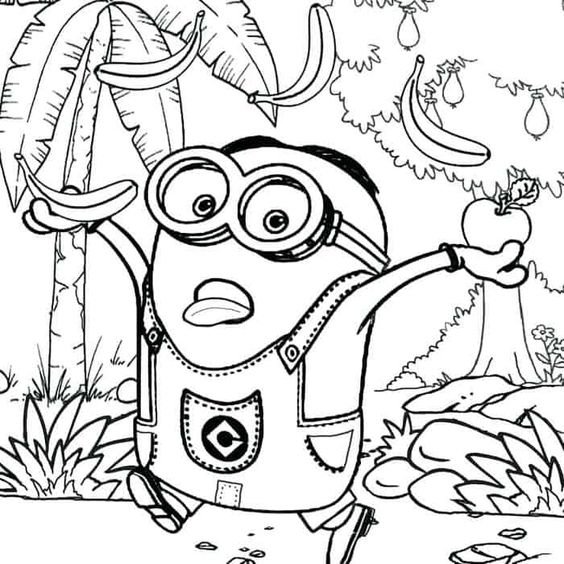 tranh-ve-den-trang-minion-dang-yeu-cho-be-tap-to-3 Tranh vẽ đen trắng Minion đáng yêu cho bé tập tô (3)