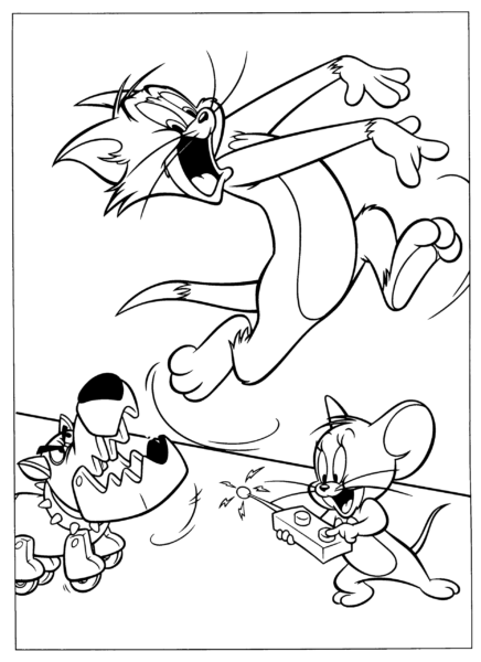 tranh-ve-den-trang-tom-and-jerry-cho-be-tap-to-3-436x600-1 Tranh vẽ đen trắng Tom and Jerry cho bé tập tô (3)