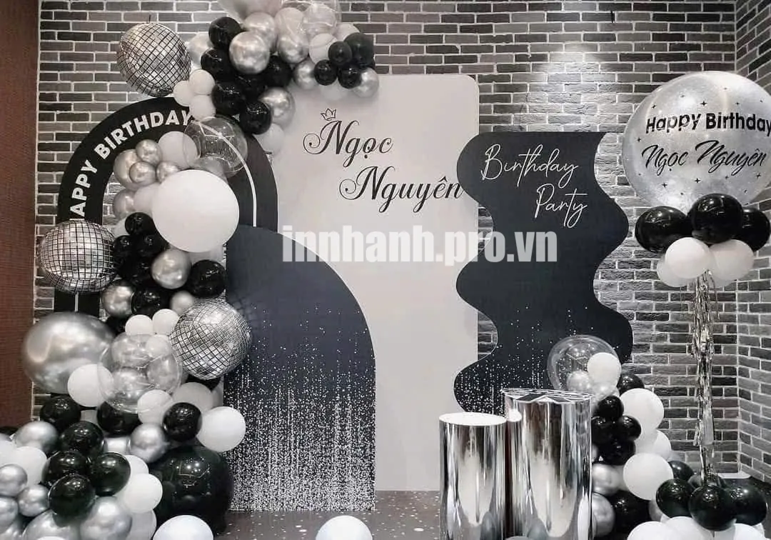 Trang trí sinh nhật Trang trí sinh nhật bằng bong bóng đơn giản