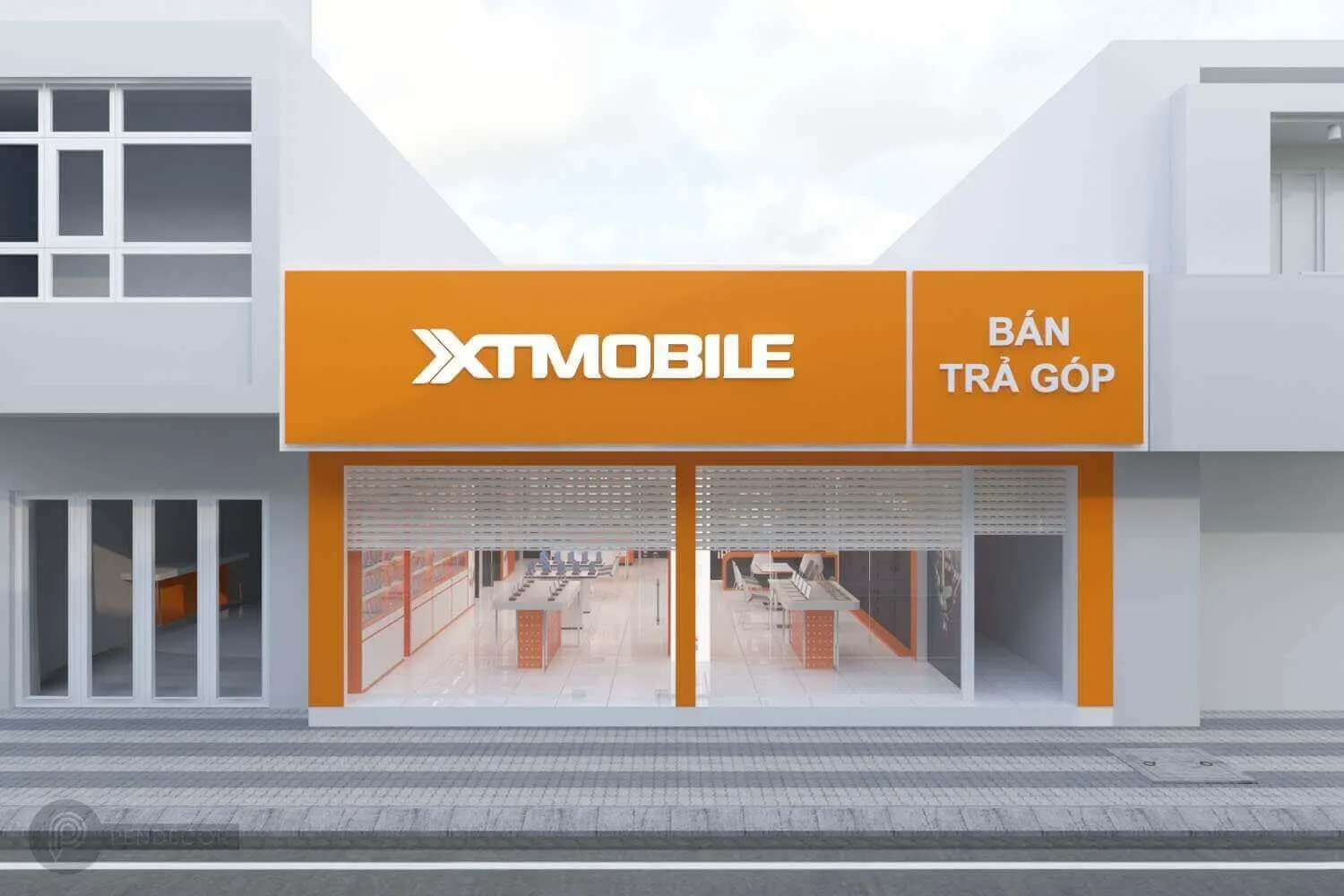 Mẫu thiết kế bảng hiệu, biển quảng cáo XTMobile