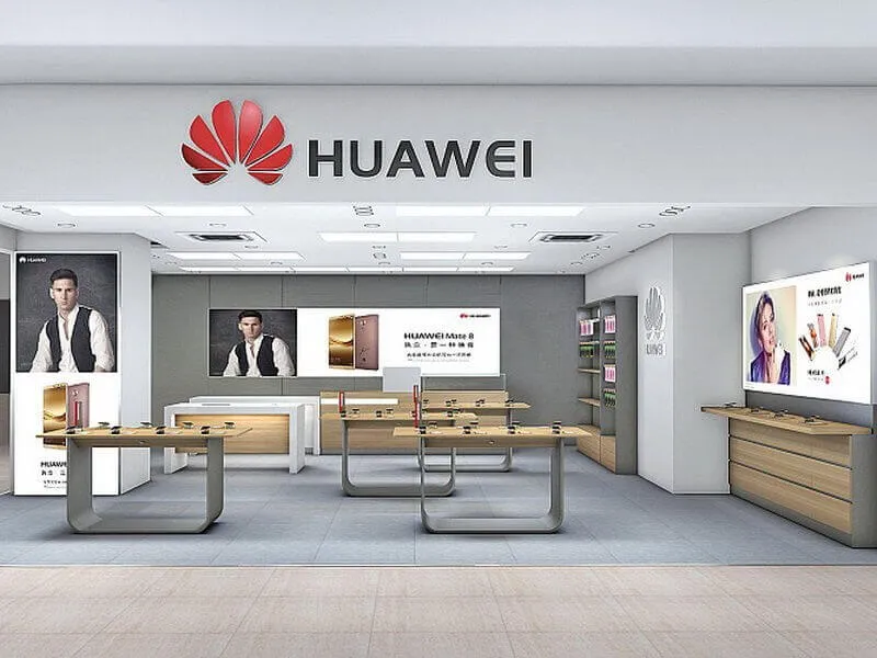 Mẫu thiết kế bảng hiệu, biển quảng cáo Cửa Hàng Huawei