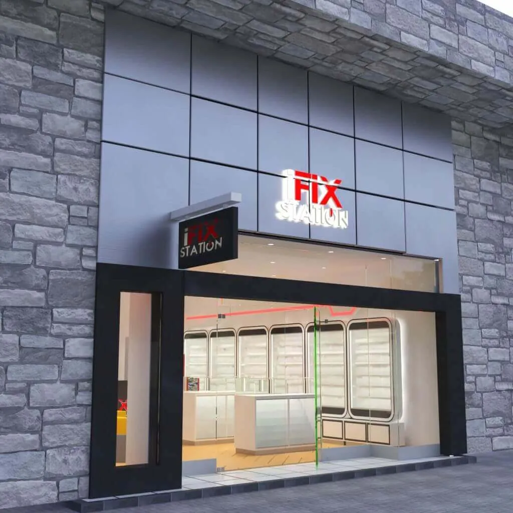 Mẫu thiết kế bảng hiệu, biển quảng cáo Fix Station
