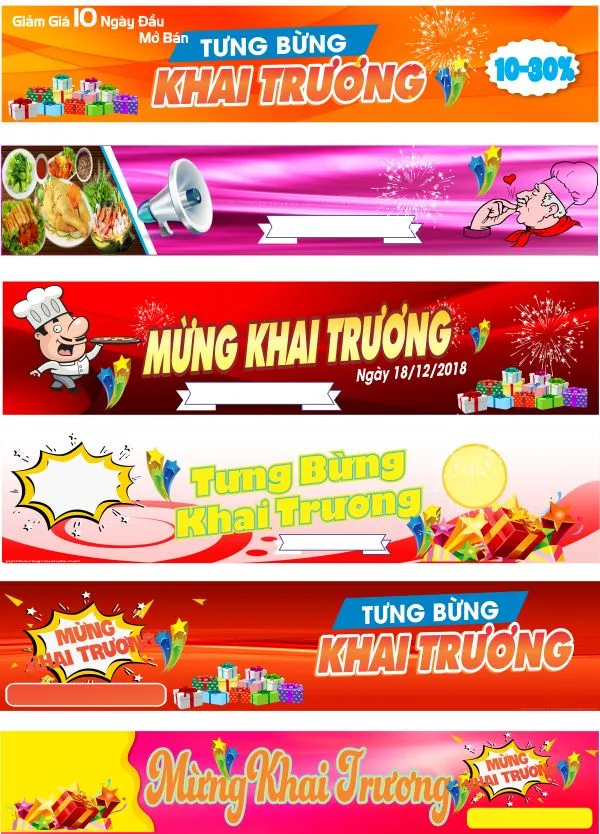 Băng Rôn Khai Trương bang ron khai truong 4
