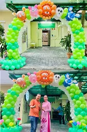 60+ Mẫu Cổng Bong Bóng Đẹp Được Sử Dụng Nhiều Nhất 2025 cong bong bong04