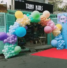 60+ Mẫu Cổng Bong Bóng Đẹp Được Sử Dụng Nhiều Nhất 2025 cong bong bong08