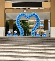 60+ Mẫu Cổng Bong Bóng Đẹp Được Sử Dụng Nhiều Nhất 2025 cong bong bong20