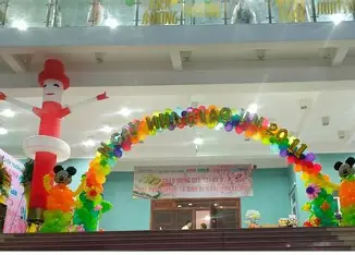 60+ Mẫu Cổng Bong Bóng Đẹp Được Sử Dụng Nhiều Nhất 2025 cong bong bong23