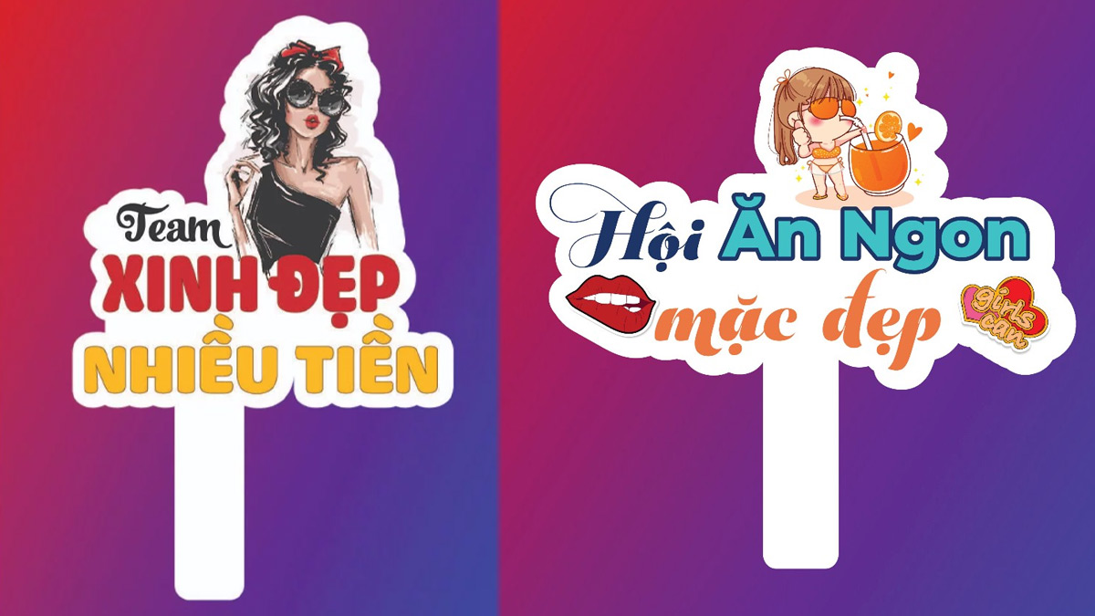 Hashtag cầm tay 20/10 hài hước Hashtag cầm tay 20/10 hài hước