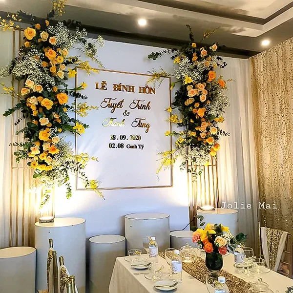 Việc lựa chọn dịch vụ trang trí tiệc cưới chuyên nghiệp là xu hướng không thể thiếu.