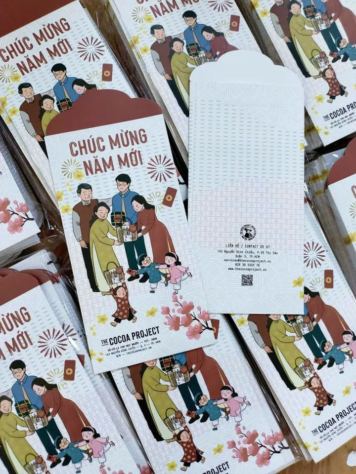 Mẫu bao lì xì Tết 2026 đẹp – Bộ sưu tập bao lì xì giá rẻ ưa chuộng mau bao li xi tet 2026 19