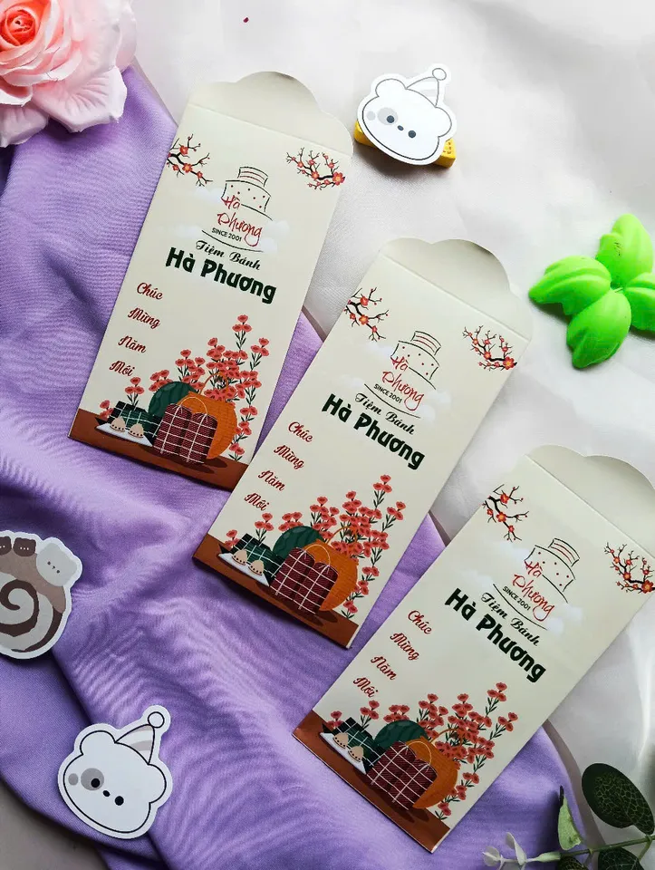 Mẫu bao lì xì Tết 2026 đẹp – Bộ sưu tập bao lì xì giá rẻ ưa chuộng mau bao li xi tet 2026 23