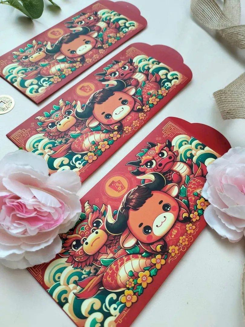 Mẫu bao lì xì Tết 2026 đẹp – Bộ sưu tập bao lì xì giá rẻ ưa chuộng mau bao li xi tet 2026 9