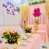 Trang trí gia tiên là một trong những hạng mục quan trọng nhất trong ngày cưới