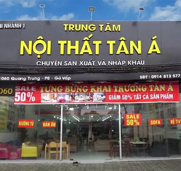 Biển Quảng Cáo Nội Thất Formex Trắng In PP