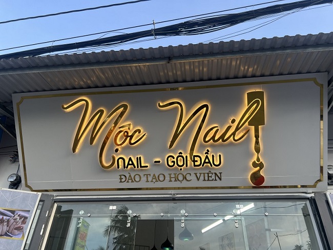 Mẫu Bảng Hiệu Nail, Biển Vẫy Nail Đẹp Ấn Tượng Nhất Bang Hieu Nail05