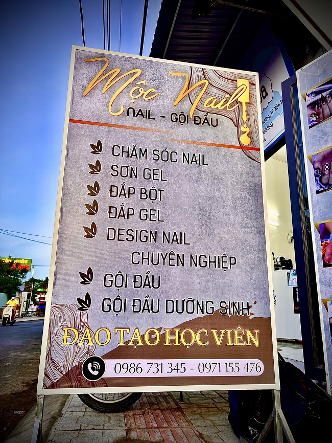 Mẫu Bảng Hiệu Nail, Biển Vẫy Nail Đẹp Ấn Tượng Nhất Bang Hieu Nail10