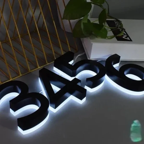 Chữ Nổi Inox LED Hắt Sáng Vàng Chân 15cm Cao 60cm Bang gia Chu Noi Led Hat Sang Chan se thay doi tuy theo loai vat lieu kich thuoc va do phuc tap cua thiet ke