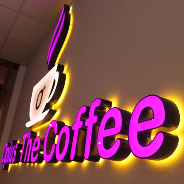 Biển LED Chữ Nổi Mica RGB Điều Khiển Bang gia lam bien led den chu noi canh tranh tai Quang Cao 24H