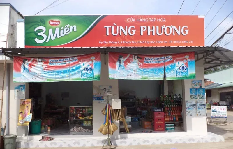 Bảng Hiệu Tạp Hóa Bạt Hiflex In Kỹ Thuật Số Bang hieu tap hoa