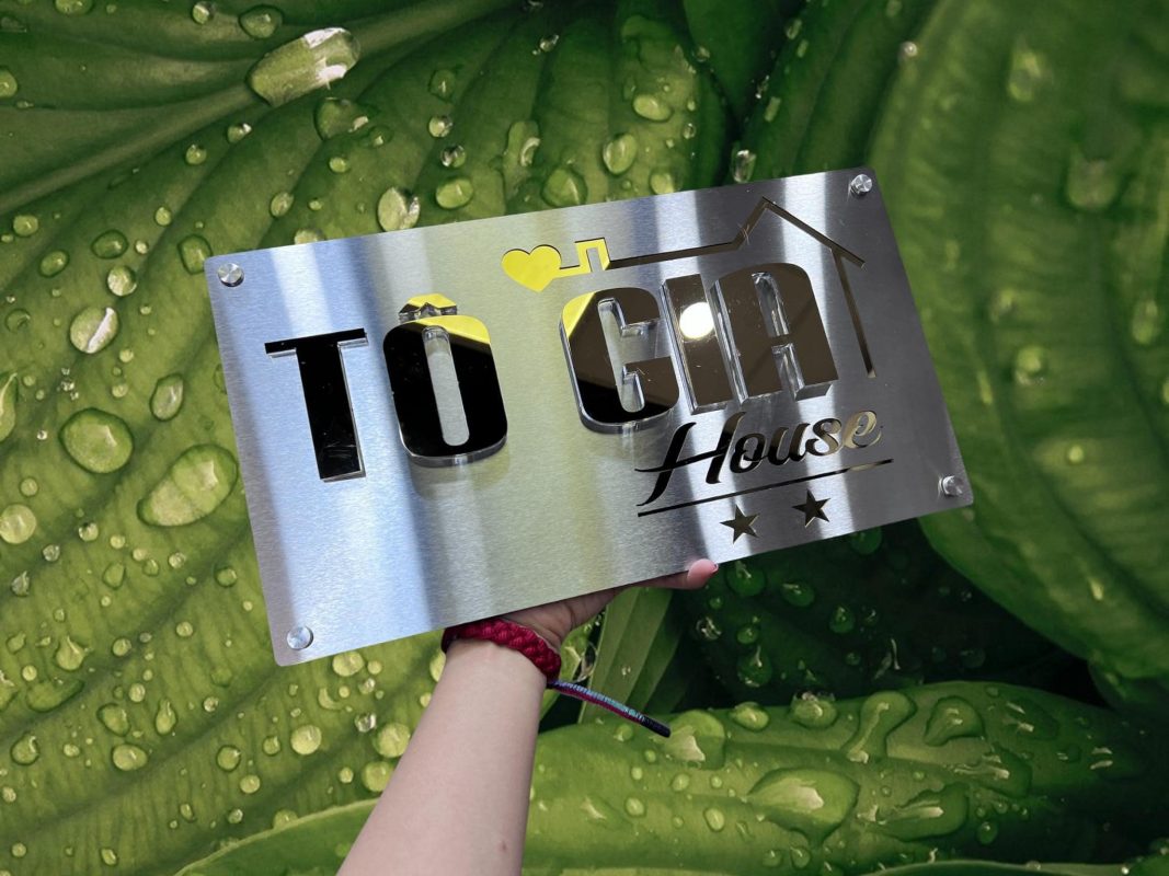 Biển Số Nhà Mica Trắng In UV Bien so nha Bang so nha 28