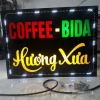 Biển Vẫy Bida LED Neon Xanh Chữ Đỏ