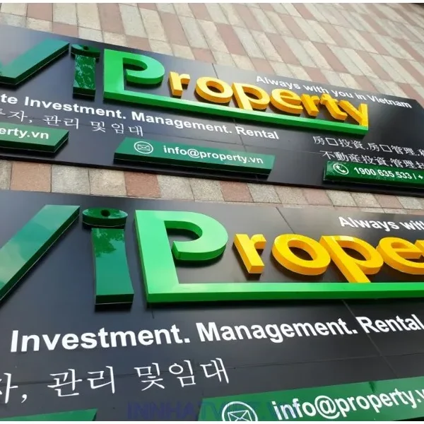 Chữ Mica Acrylic Đen Cắt Laser 3mm 25cm Cac loai chu mica pho bien tai Quang Cao 24h 1