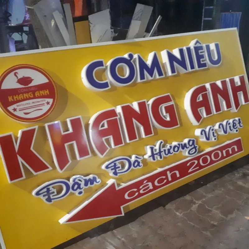 Chữ Nổi Mica Trắng Đèn LED RGB 5mm 45cm Chu noi mica den led