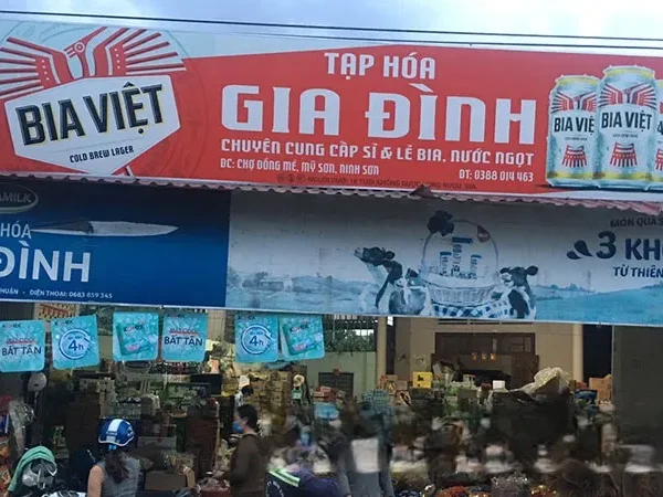 Bảng Hiệu Tạp Hóa Bạt Hiflex In Kỹ Thuật Số Dich vu lam bang hieu tap hoa gia re tai TPHCM Quang Cao 24h