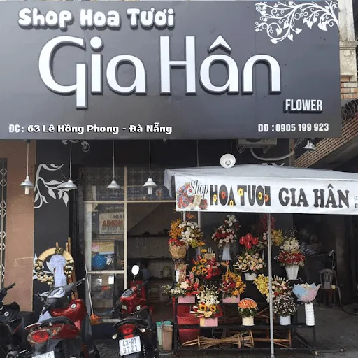 Biển Quảng Cáo Shop Hoa Mica Hồng LED Trắng Dich vu lam bien quang cao shop hoa gia re tai tphcm