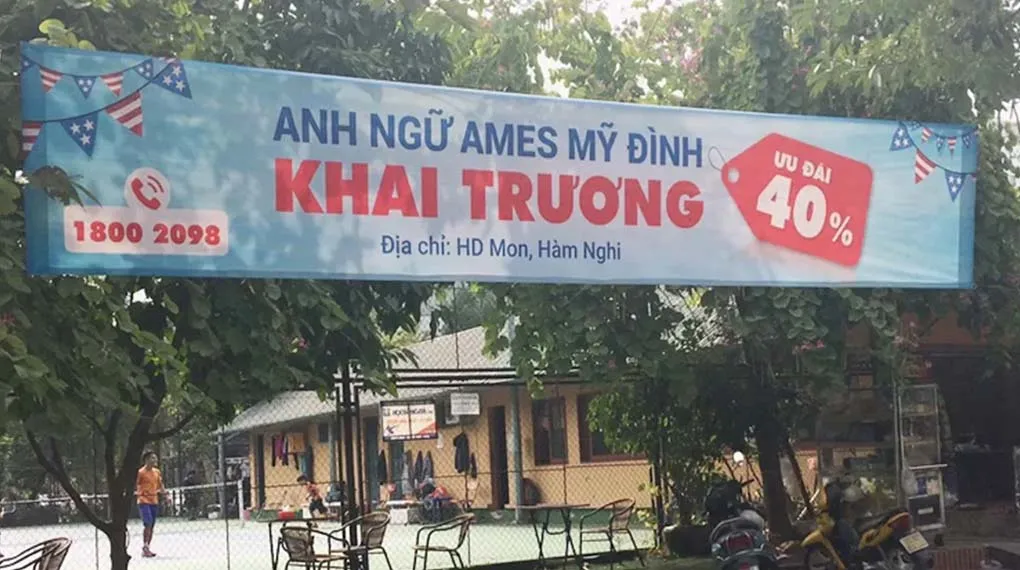 Băng Rôn Bạt Hiflex Đỏ In Chữ Trắng In bang ron 5