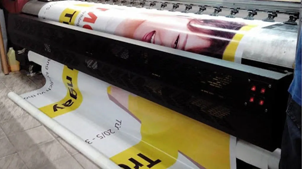 Bạt 2 Da Canvas Trắng In Phun In bat 2 da 3