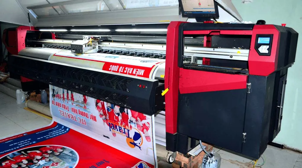 Bạt 2 Da Canvas Trắng In Phun In bat 2 da 4